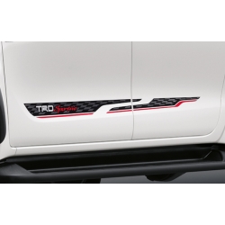 Sticker ลาย TRD สติ๊กเกอร์ ทีอาร์ดี แท้ ข้าง ตรงประตู ข้างละ 1400 บาท